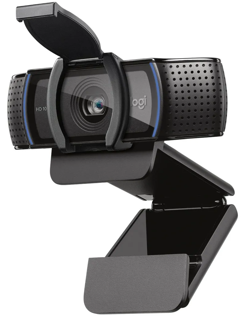 Logitech C920s HD Pro Webcam FHD 1080p avec clapet de confidentialité