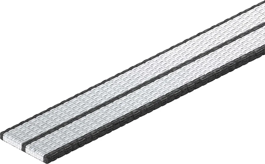 Sécurisez vos câbles sans dommage avec la bande tissée grise 15x1,3mm
