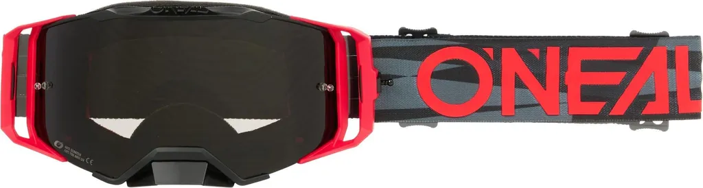 Masque Ictus B-33 pour Airsoft Noir Rouge - Protection Taille Unique