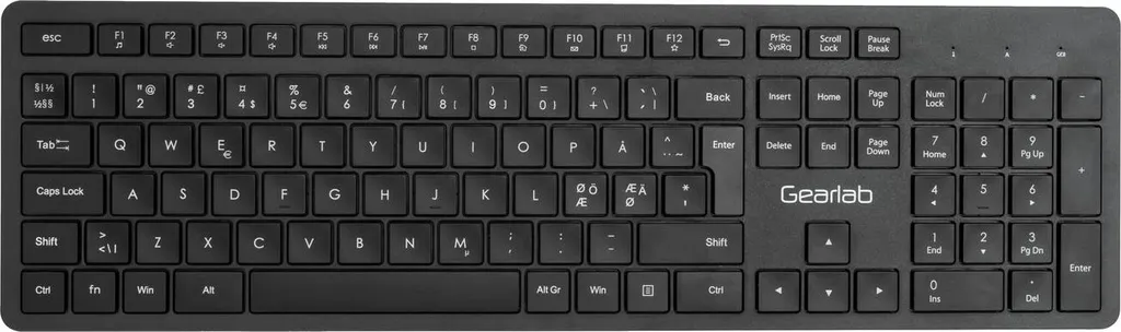 Clavier USB Nordic eSTUFF GLB212102 Noir avec Pavé Numérique Complet