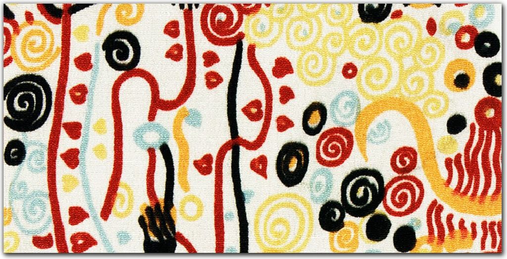 Coloray Bild aus Leinwand 120x60 Leinwand Dekoration - Gustav Klimt