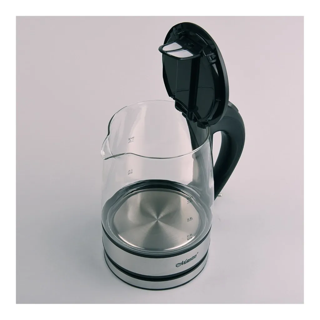 Bouilloire Maestro MR062 en verre borosilicate 1,2 L Chauffe Rapide - 3