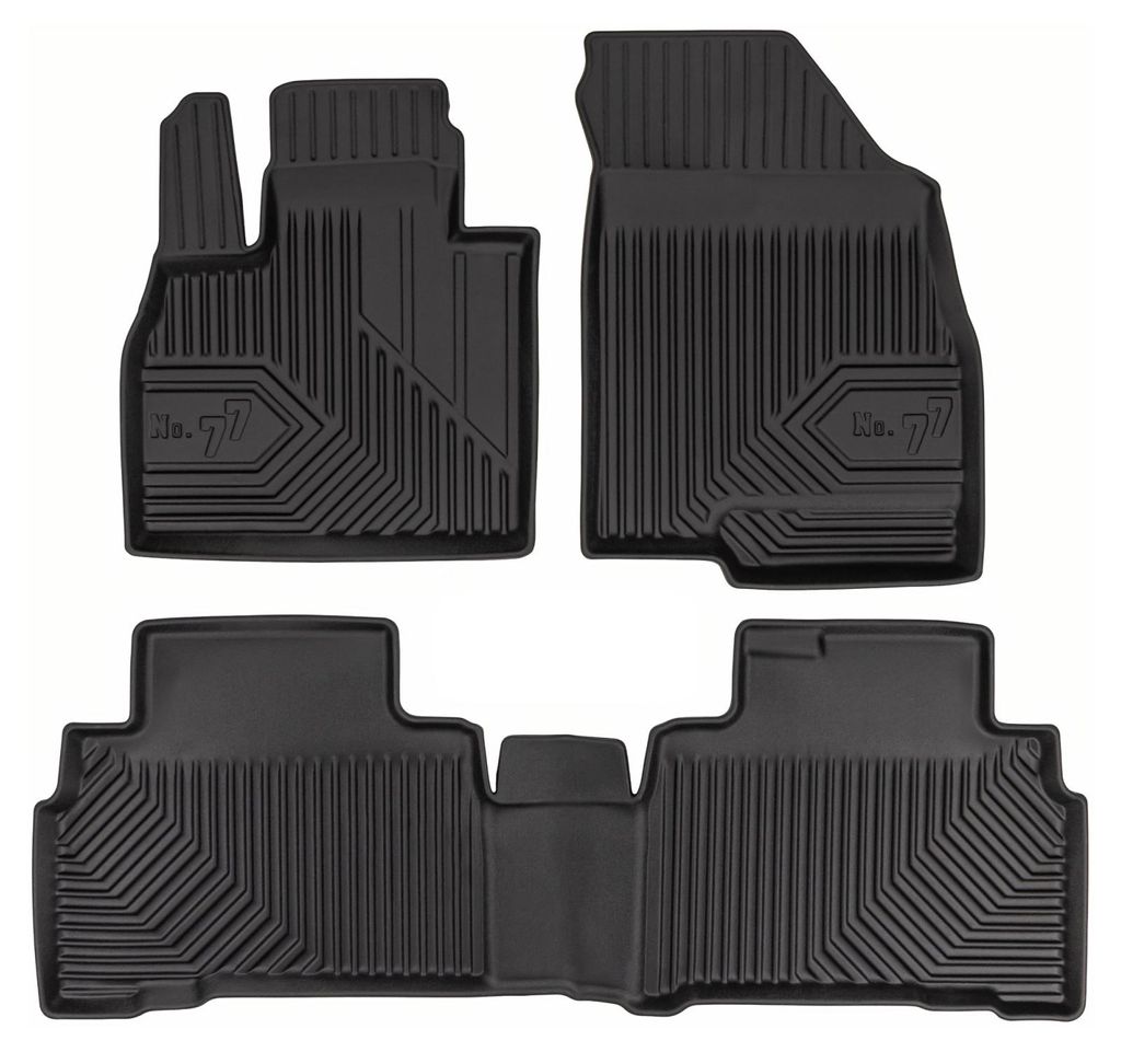 Tapis avant en caoutchouc + tunnel pour Chery Tiggo 8 2024- Image du produit 