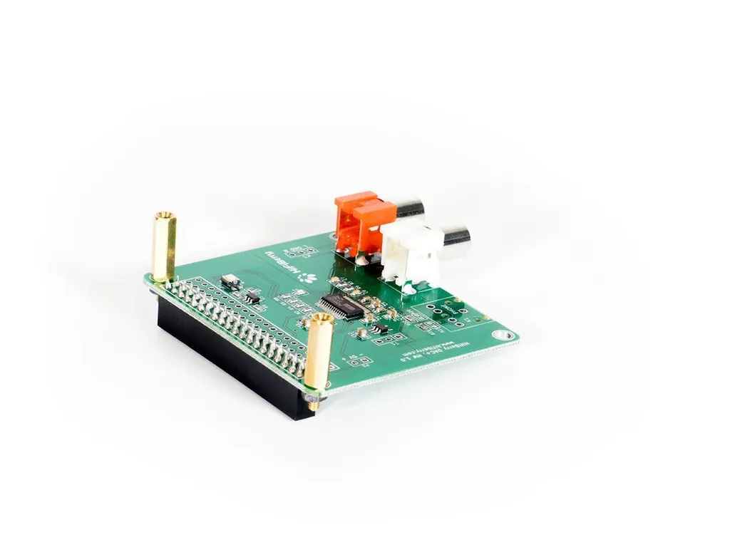 Boîtier en Acier Noir pour HiFiBerry DAC+ et Raspberry Pi 3 Modèle B B+