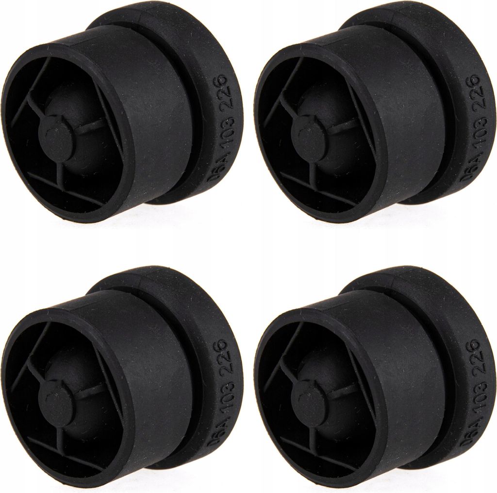 4x Gummi 06A103226 Motordeckel Deckelbefestigung VW Audi Produktbild 