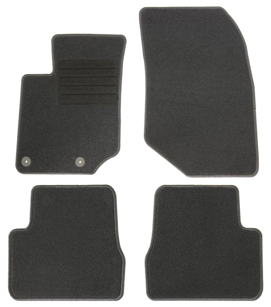 Fußmatten-Set für Opel Corsa F, 11/2019-, 4-teilig, Schwarz