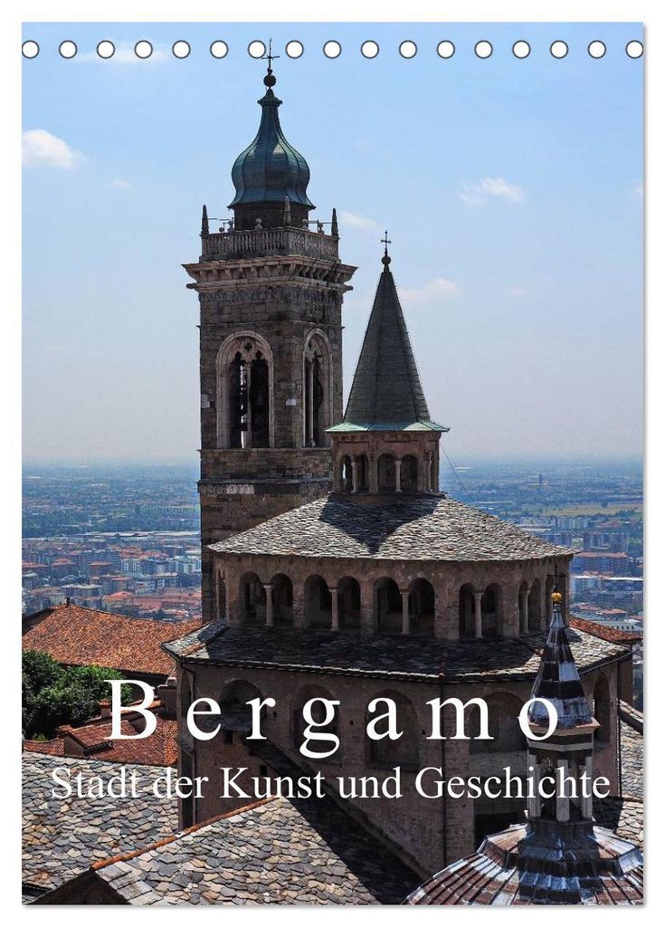 Bergamo (Tischkalender 2027 DIN A5 hoch), CALVENDO Monatskalender