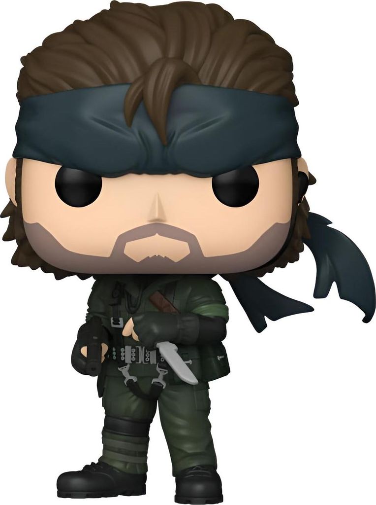 POP! Naked Snake (Metal Gear) Vinylfigur 9 cm Produktbild 