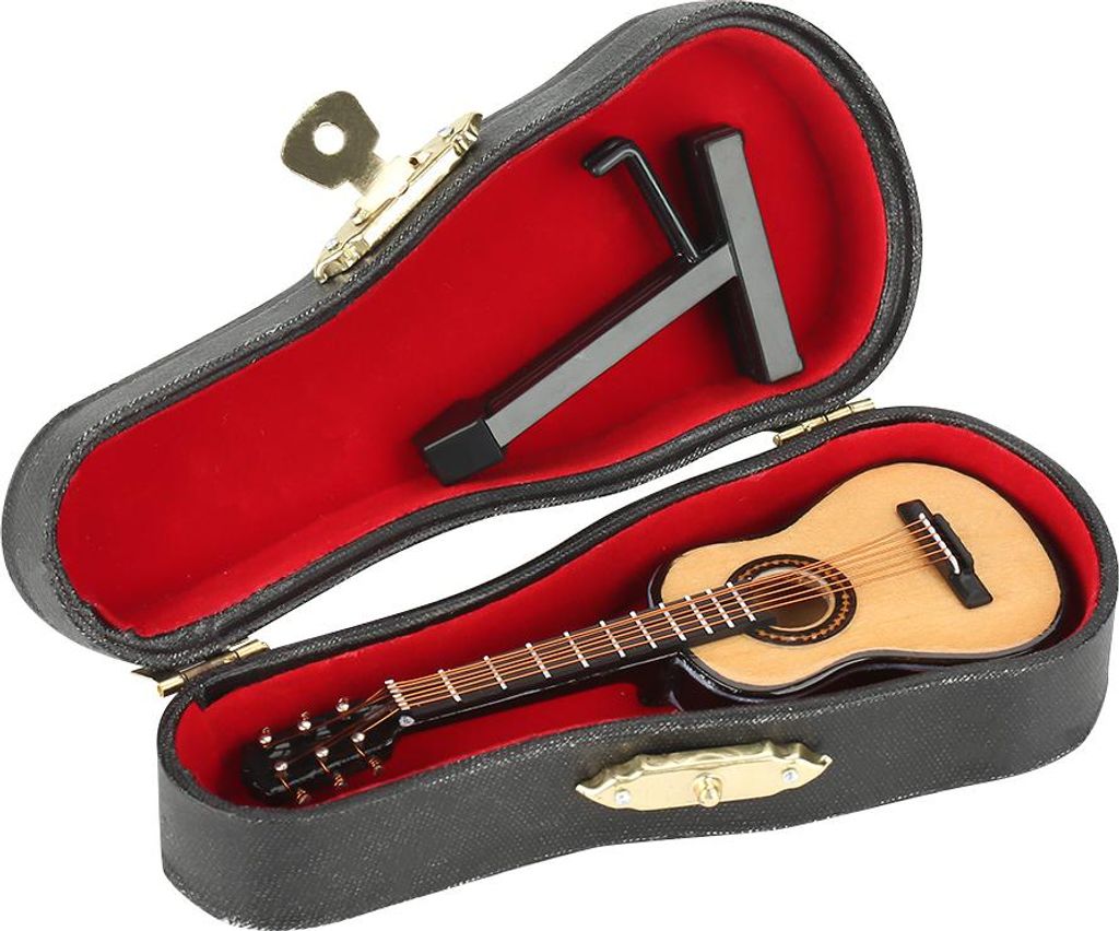 Gitarrenmodell-Nachbildung, schönes Holzmodell, Bürotisch, Heimschreibtisch für