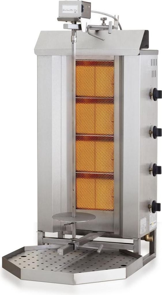 Gyros Gasgrill  Motor Position Oben 4 Heizzonen Produktbild 