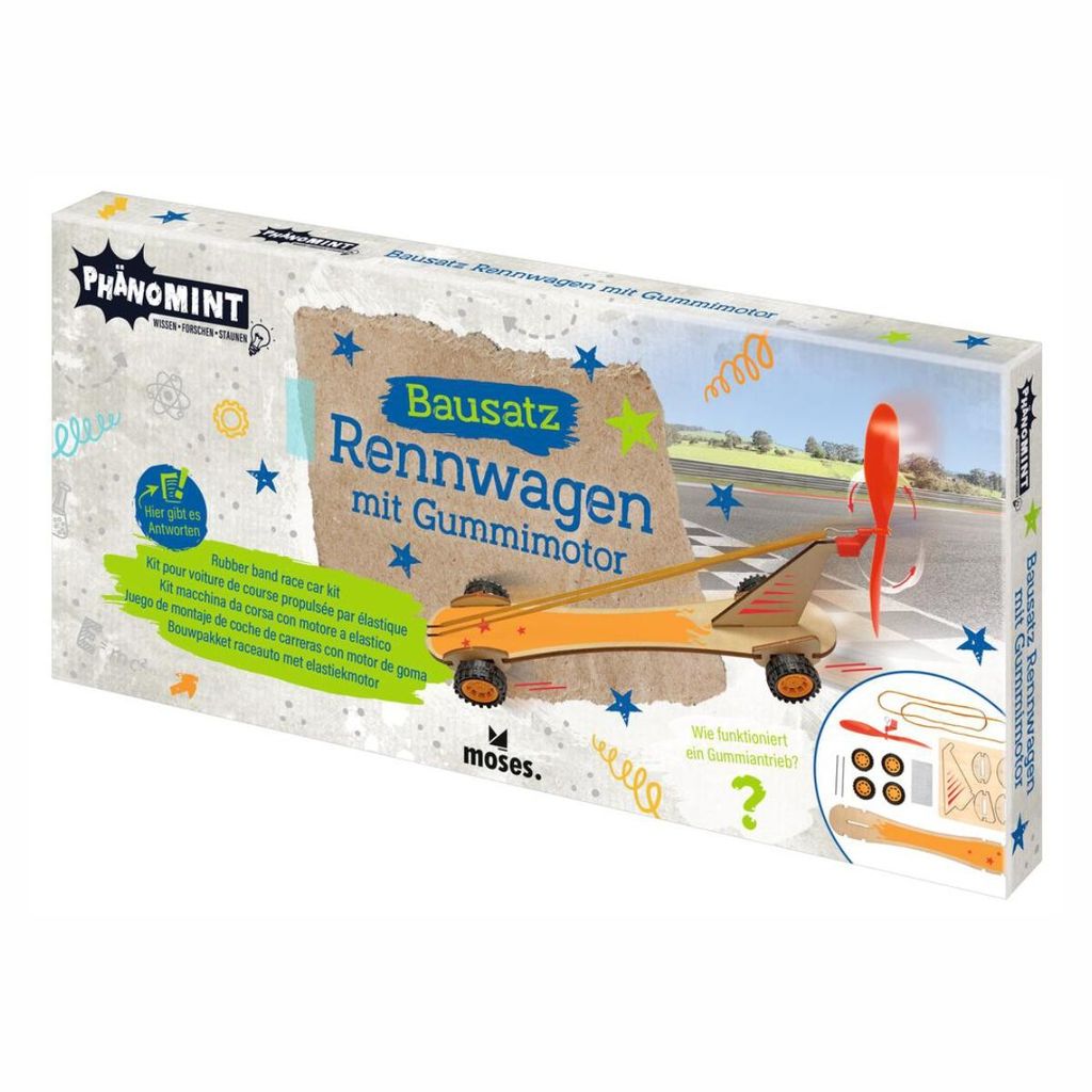 Moses Rennwagen-bausatz Mit Motor Durchsichtig  Produktbild 