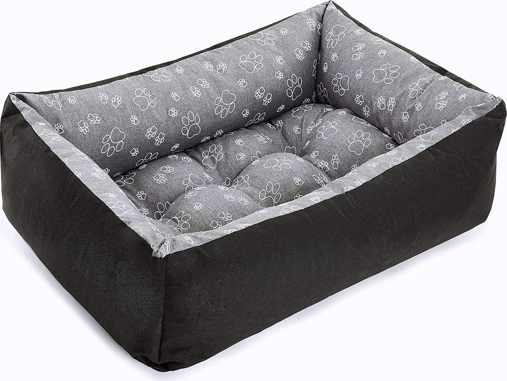 SuperKissen24. Hundebett Hundekorb Hundesofa Tierbett für Kleine, Mittlere und Grosse Hunde - Waschbar - Wasserdicht - Größe XL - Claw