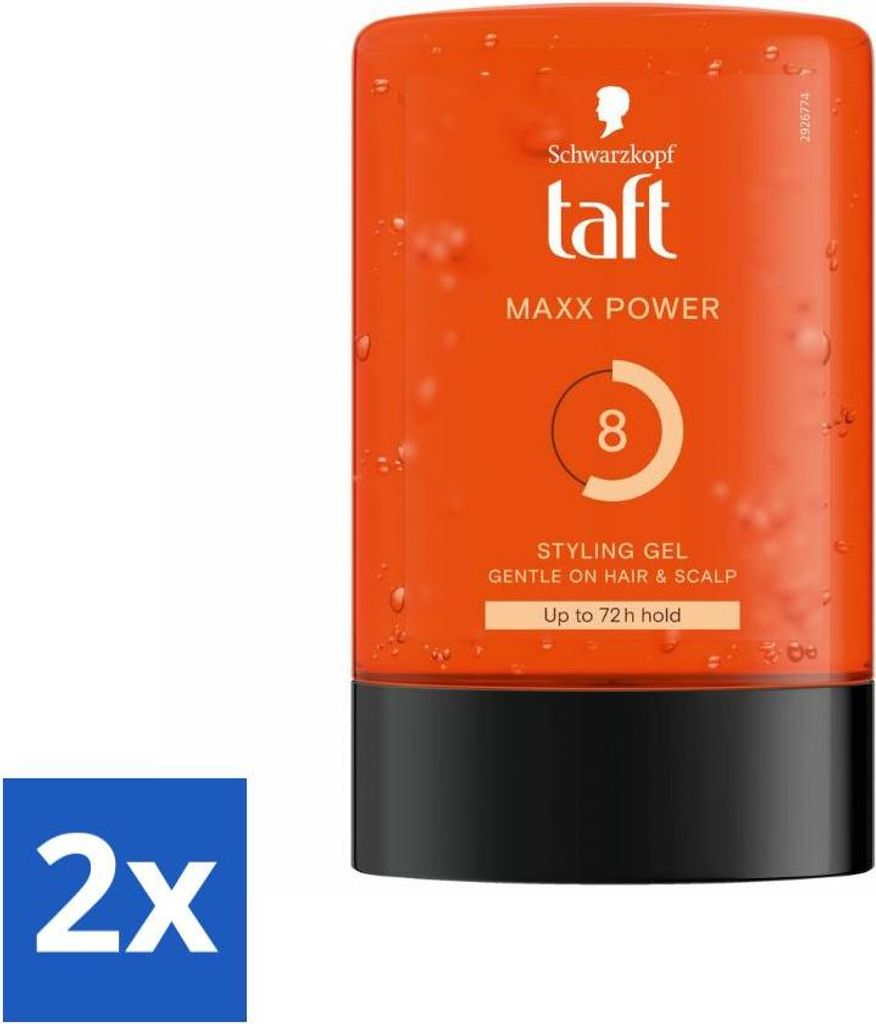 Taft - Maxx Power 8 - Styling Gel - Langanhaltender Halt - Produktbild 