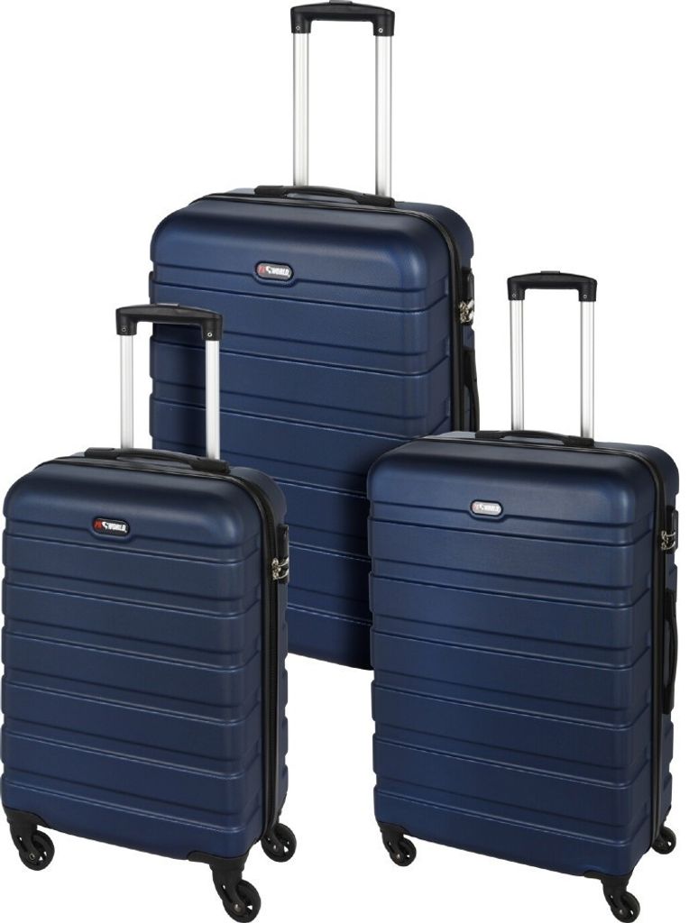 PROWorld PROWorld Kofferset 3-teilig INCL Ziffernschloss - Blau