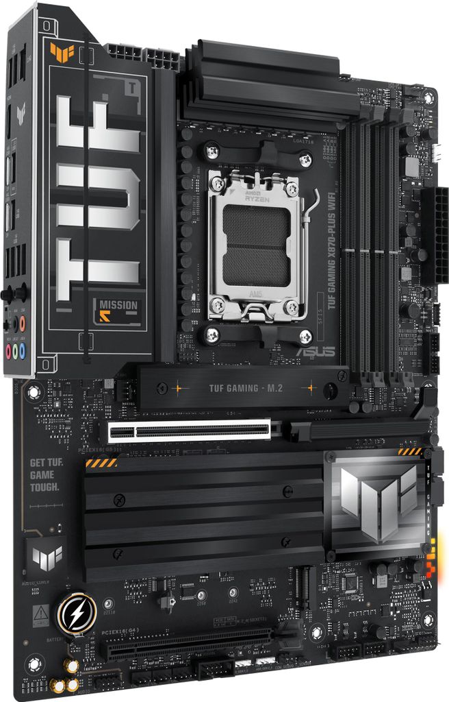 ASUS TUF GAMING X870-PLUS WIFI AMD X870 Sockel AM5 ATX Produktbild 