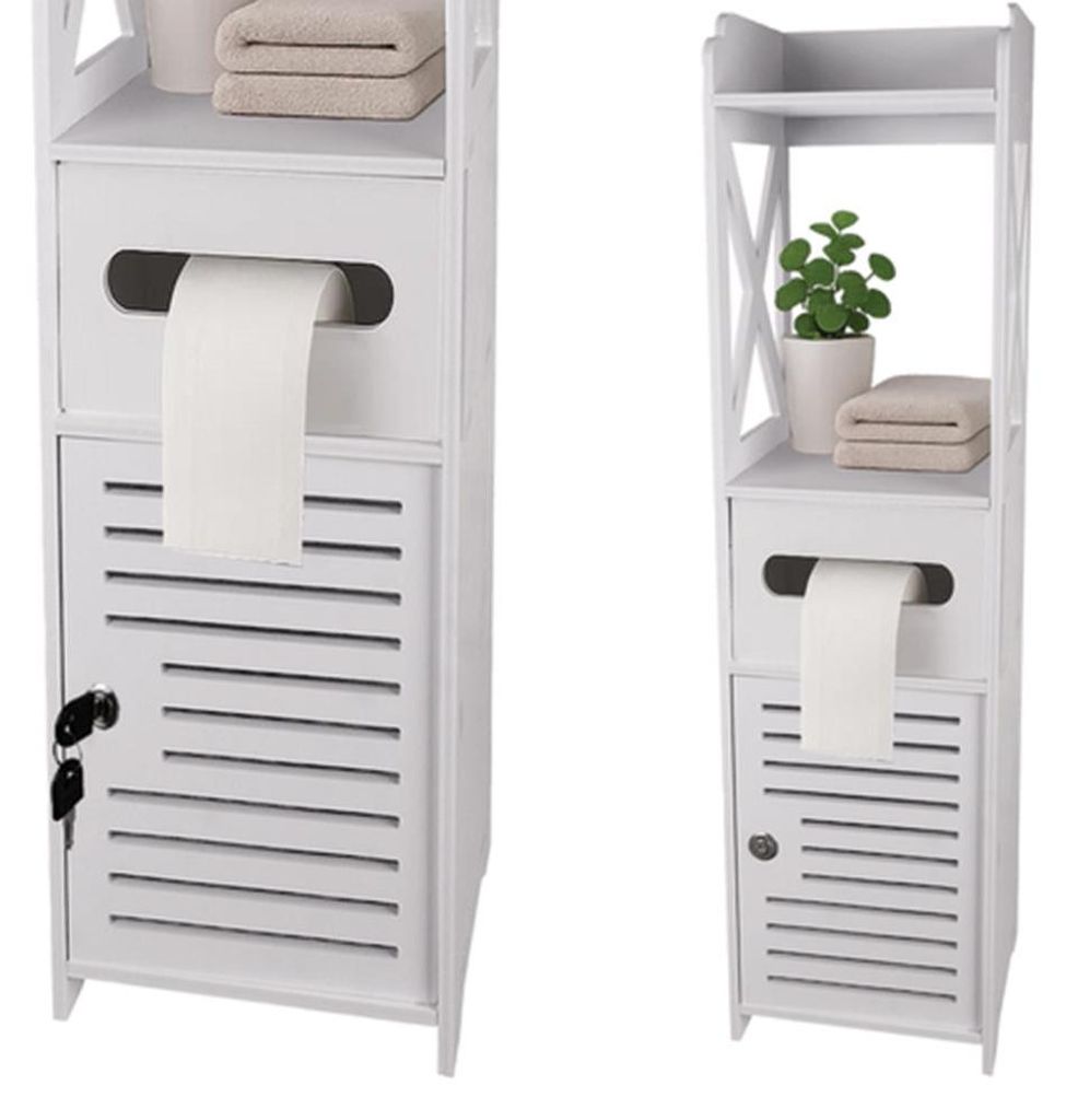 Ruhhy 25763 Badkamerkastje 80 x 20 x 21 cm, wit Productafbeelding 