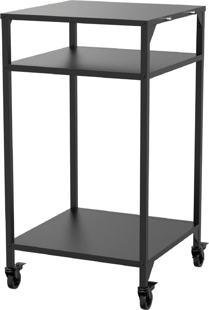COZZE Hoher Outdoor Pizza Tisch 60 schwarz Grillwagen