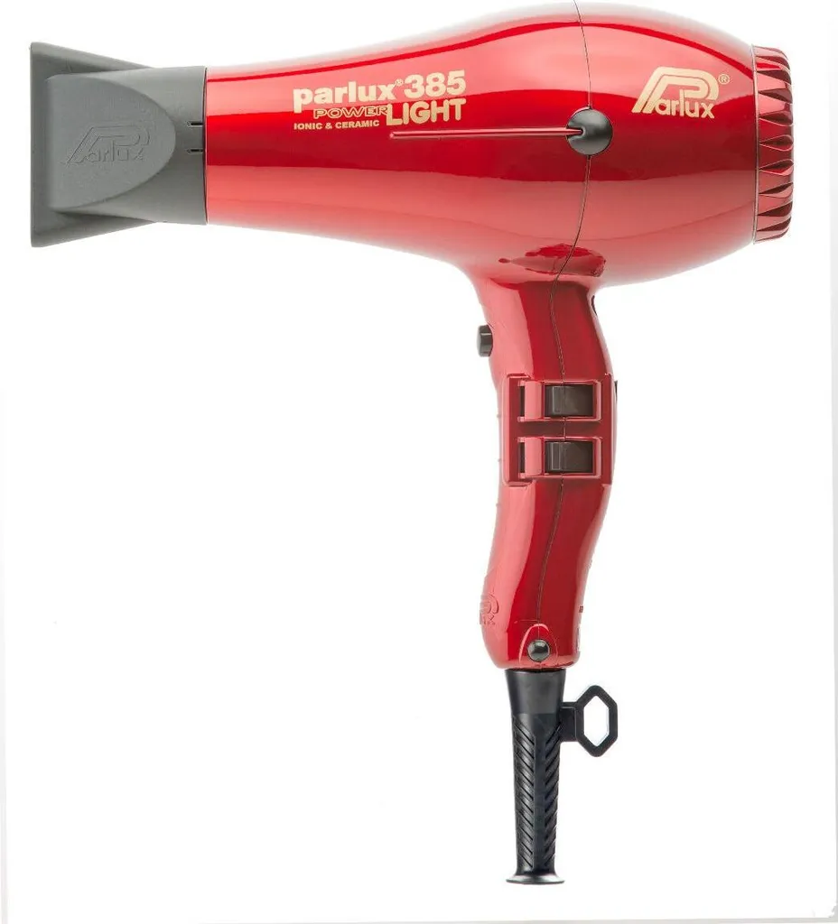 Sèche-cheveux Brushing Rapide Parlux 385 Rouge pour Cheveux Difficiles - 2
