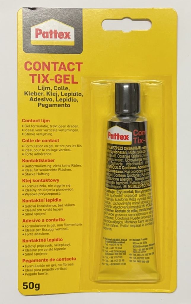 Pattex Kontaktkleber Contact Tix-Gel Gelformulierung sehr Produktbild 