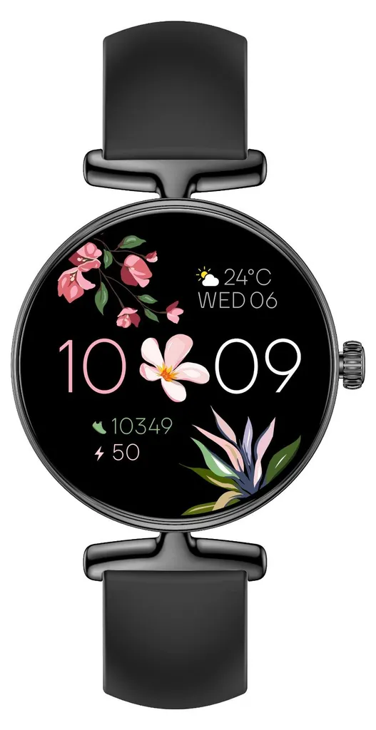 Smartwatch AMOLED Multifonction Noire - Tracker d'Activité et Santé INF - 4