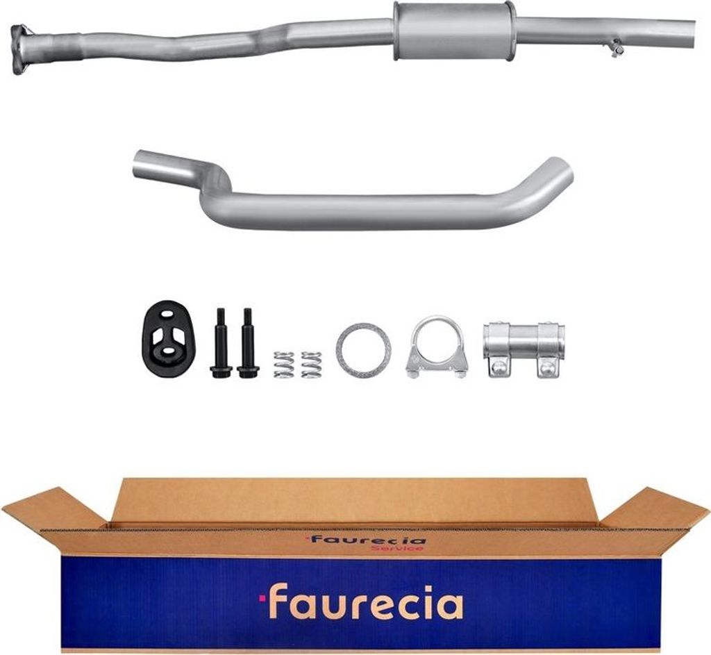 HELLA 8LC 366 024-011 Mittelschalldämpfer Schalldämpfer für Produktbild 