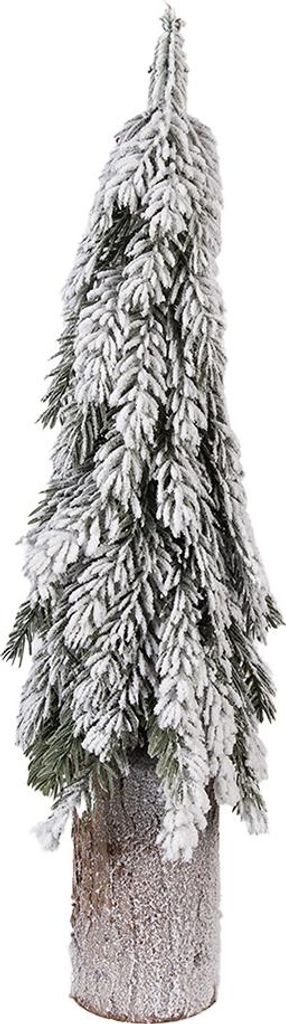 Clayre & Eef Mini-Kunstweihnachtsbaum Ø 18x57 cm Grün Kunststoff