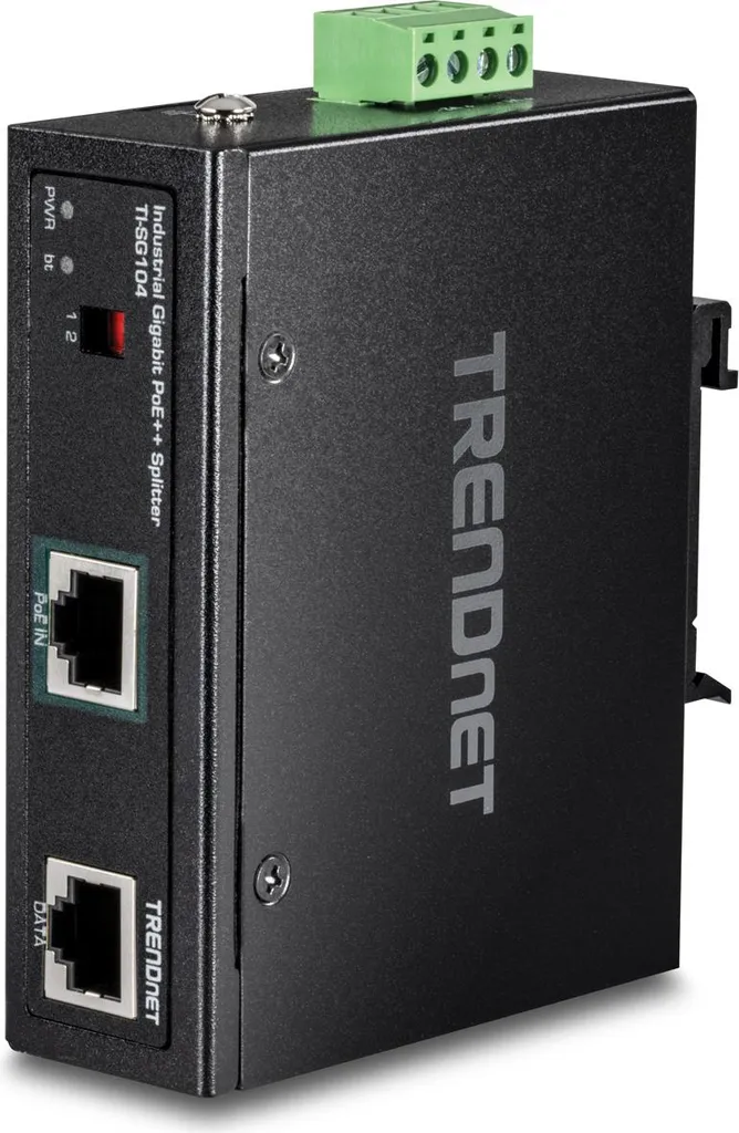 TRENDnet TI-SG60 Splitter PoE Gigabit Industriel 60W UPoE Métal