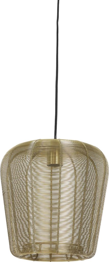 Light & Living - hängeleuchte - Adeta - gold - metall - drahtlampe - E27 - 2945885