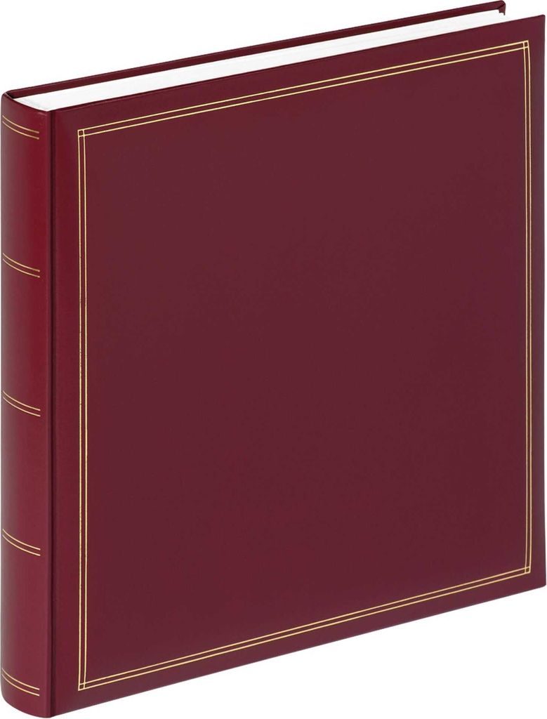 Walther Monza rot          34x33 60 Seiten Buchalbum       Produktbild 