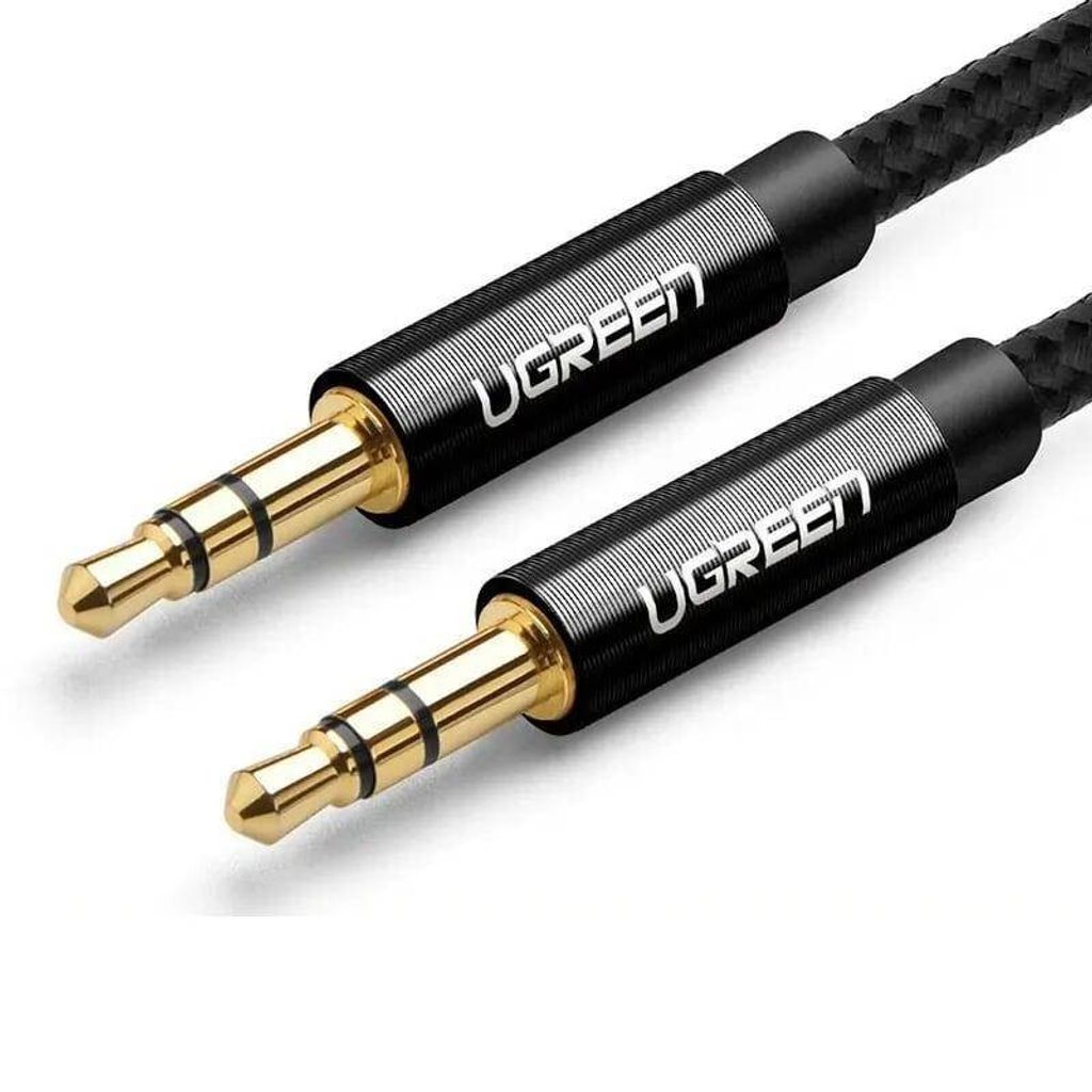 Ugreen kabel audio AUX wtyczka prosta minijack 3,5 mm 1m Obrázok produktu 