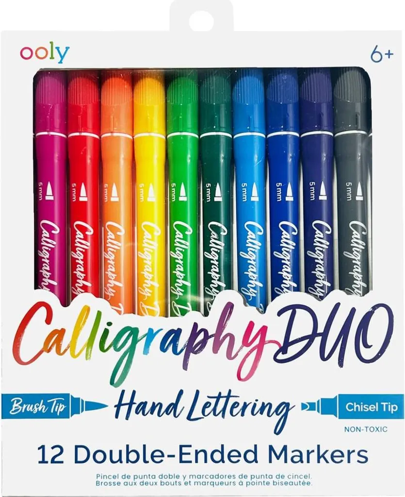 Matite Calligrafia Duo 12 Pezzi - Set Scrittura Artistica Professionale