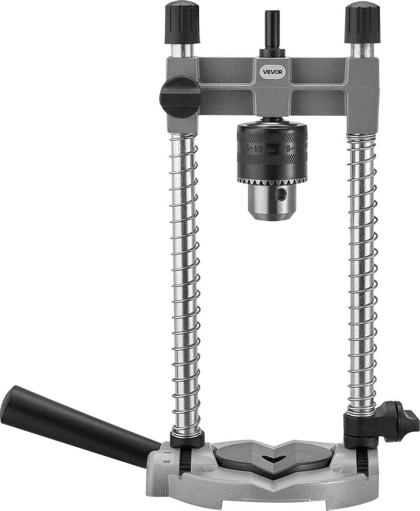 Guide de perçage de précision portable avec base inclinable et graduée