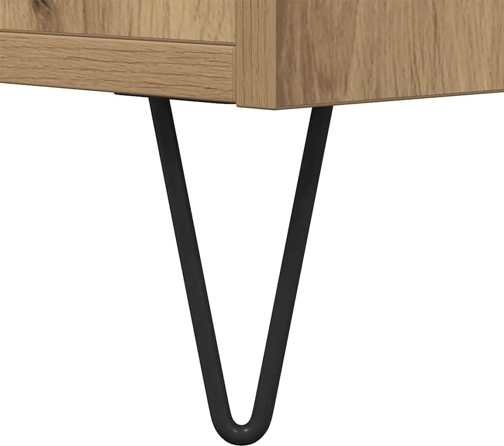 Mobile Porta TV 150 cm Rovere Artisan vidaXL | Qualità e Stile per Casa - 8