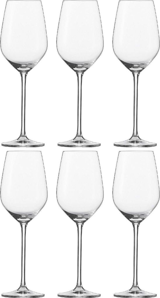 Schott Zwiesel 112492 Fortissimo Weissweinkelch 420 ml, Tritan-Kristallglas, klar (6er Pack)