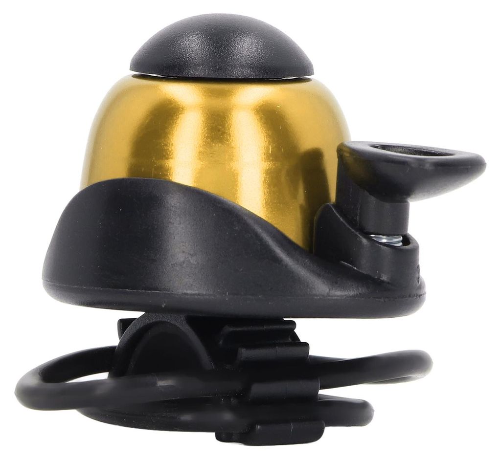 Radfahren Fahrrad Hupe Aluminiumlegierung Roller Berg Gummiband Glocke Ersatz Gold