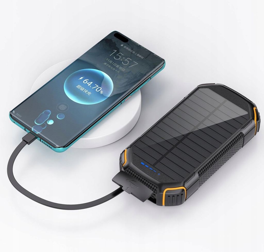SOLAR POWER BANK 20000mAh 22,5W Solarmodule