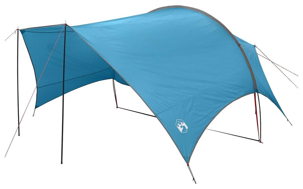 vidaXL Camping Tarp Wasserfest Blau 550 x 400 x 230 cm