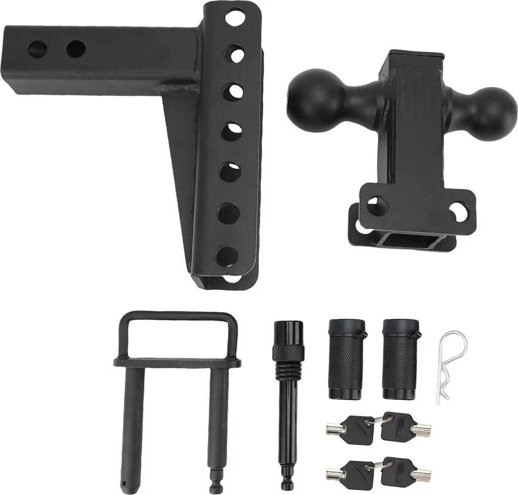 Support d'attelage pour caravane et bateau - Réglage 15,2 cm facile