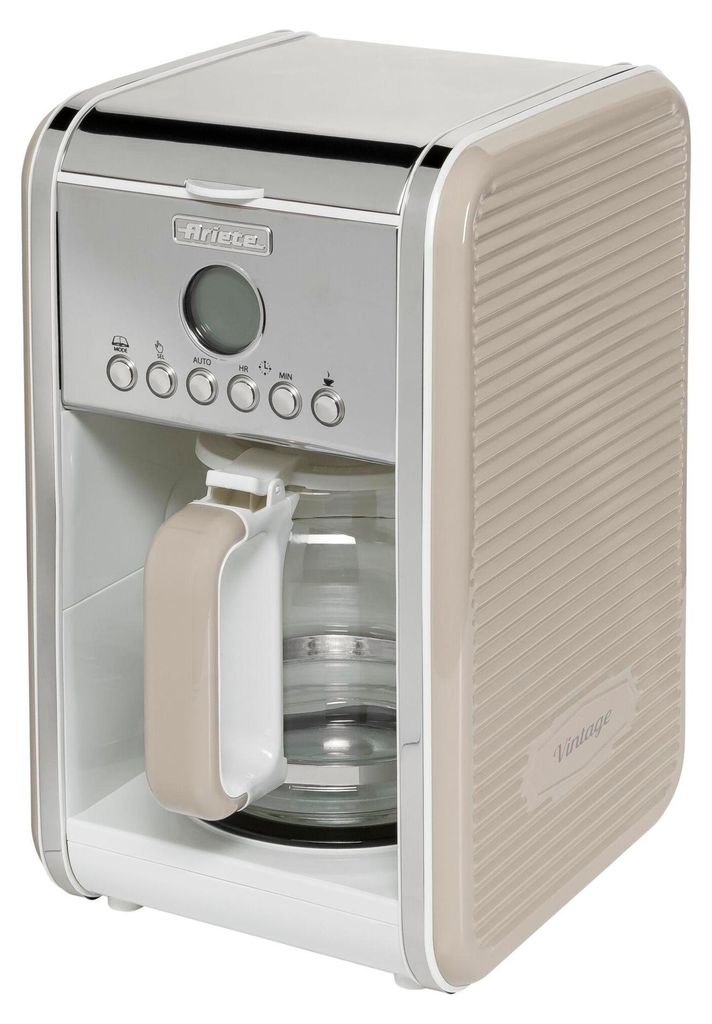 A coffee maker on a white background.