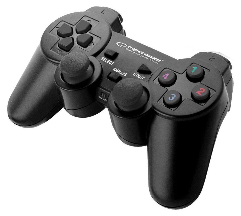 Esperanza EGG108K, Gamepad, PC, Playstation 3, D-pad, Zdjęcie produktu 