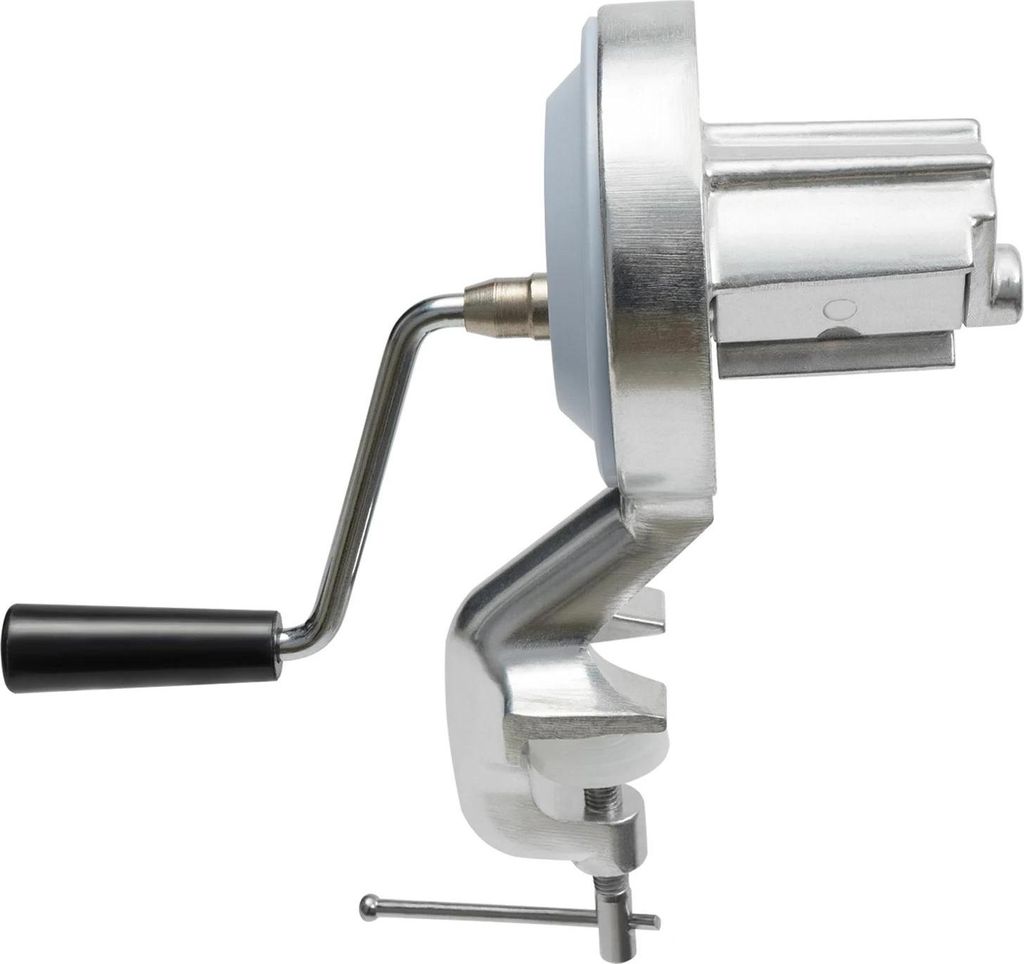 Nudelpresse / Pastapresse - Handpresse - Aluminiumlegierung - Tragbar - Für Zuhause und Gastronomie - Silber