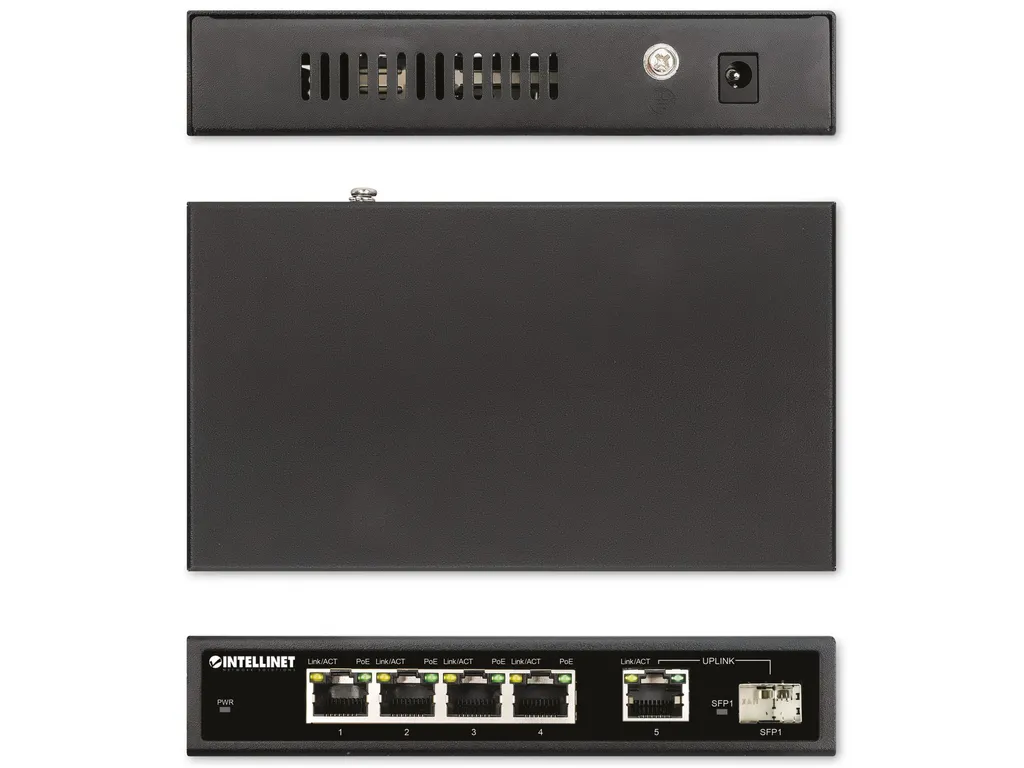 Switch Ethernet 91W haute puissance pour caméras de sécurité - 6