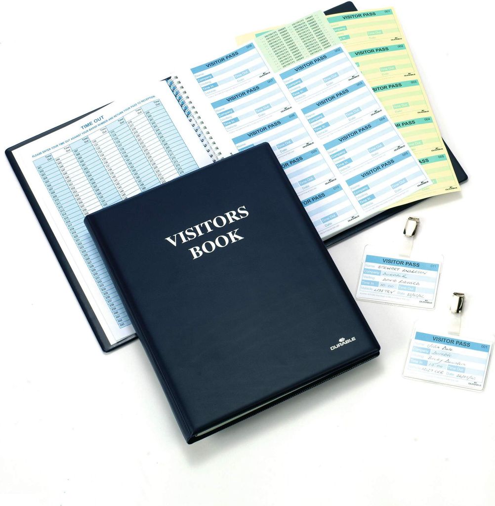 DURABLE Besucherbuch VISITORS BOOK 300, 146500 farbig Produktbild 