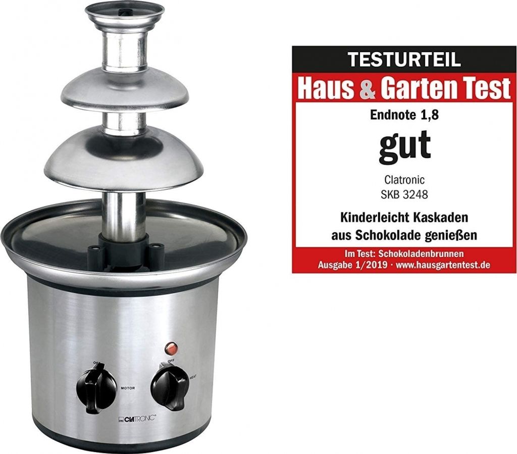 Clatronic SKB 3248 Fontana Cioccolata - Per Fondue E Cioccolata Calda - Foto 12