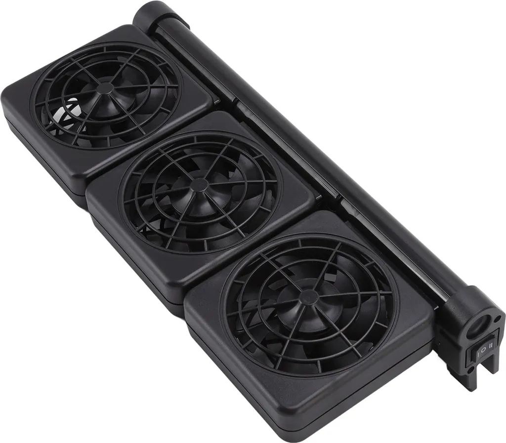 Ventilateur pour Herbier et Aquarium : Réglage 2 Vitesses Anti-Chaleur - 2