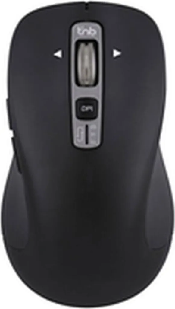 Souris optique sans fil T'NB MWINFINITE 3200 DPI ergonomique et noire