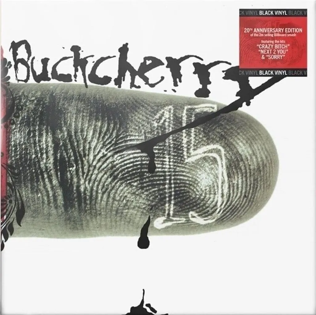 Buckcherry 15 Vinyle Édition Limitée 20e Anniversaire avec Bonus