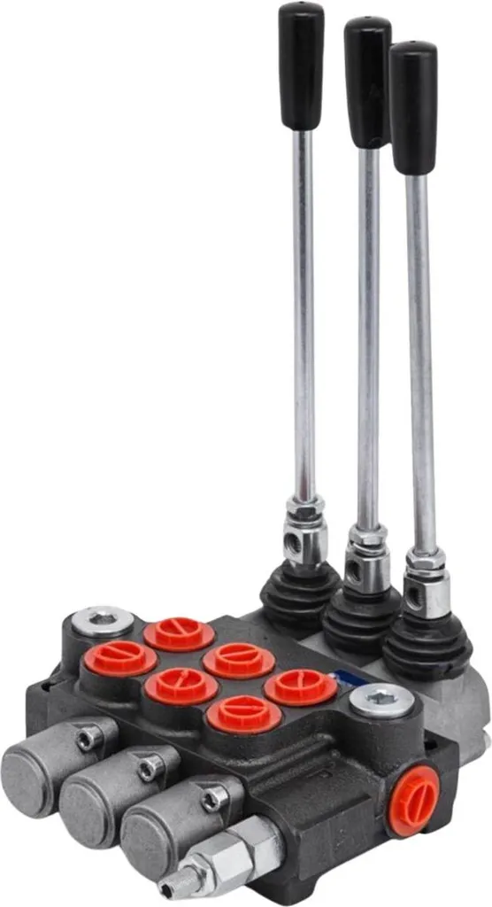 Valve hydraulique 3 voies 11 GPM pour commande de vérin simple effet