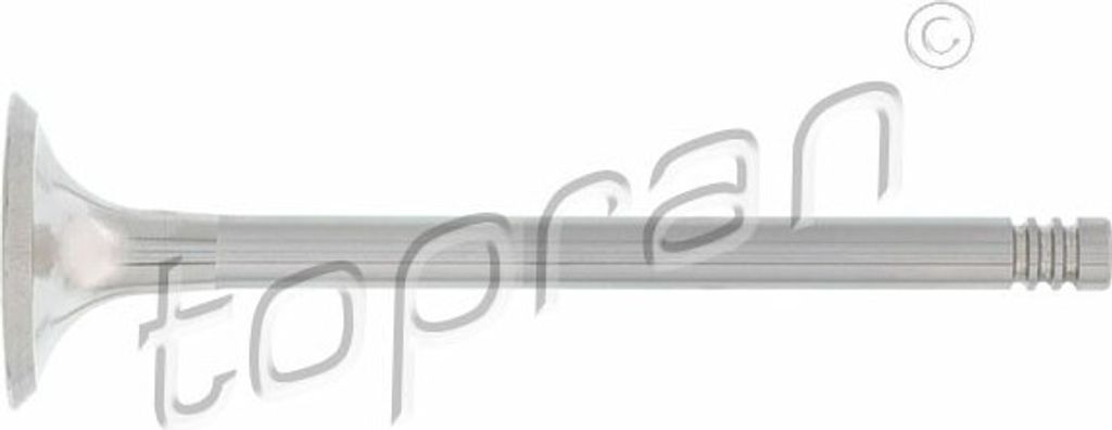 TOPRAN 110 198 Auslassventil Ø25,4mm 87,5mm für VW Golf V Schrägheck (1K1) TOURAN (1T1, 1T2) Passat Variant (3C5) GOLF PLUS (5M1, 521) Golf V Va...