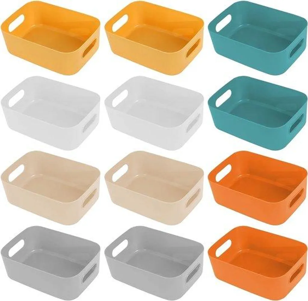Organisateur de tiroir en plastique - Ensemble de bacs de rangement